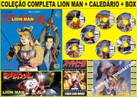 COLEÇÃO COMPLETA LION MAN + CALENDÁRIO + BOX