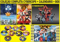 COLEÇÃO COMPLETA CYBERCOPS + CALENDÁRIO + BOX